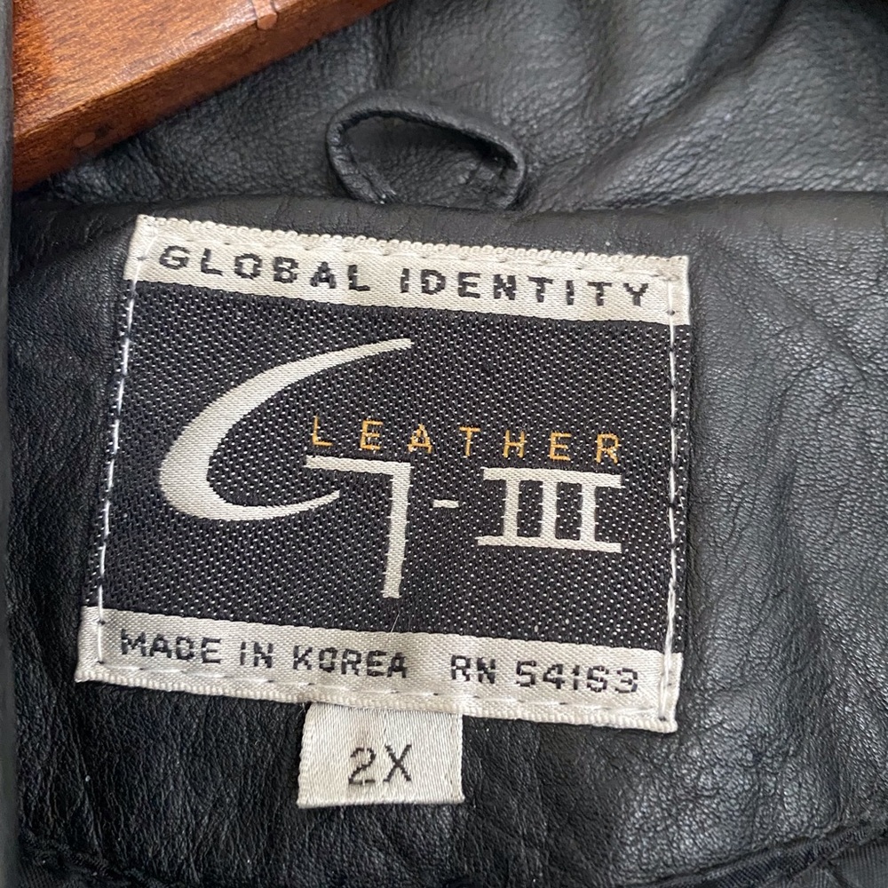 Vintage Leather Trench Coat - Picture 5 of 8